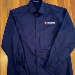 Shell gasoline lubricants employee shirt